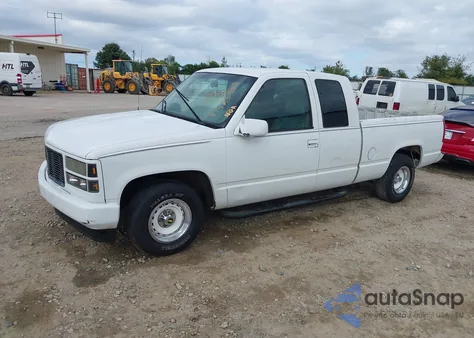 1996 GMC Sierra C1500 из США, поврежденный, VIN 2GTEC19R0T1564132
